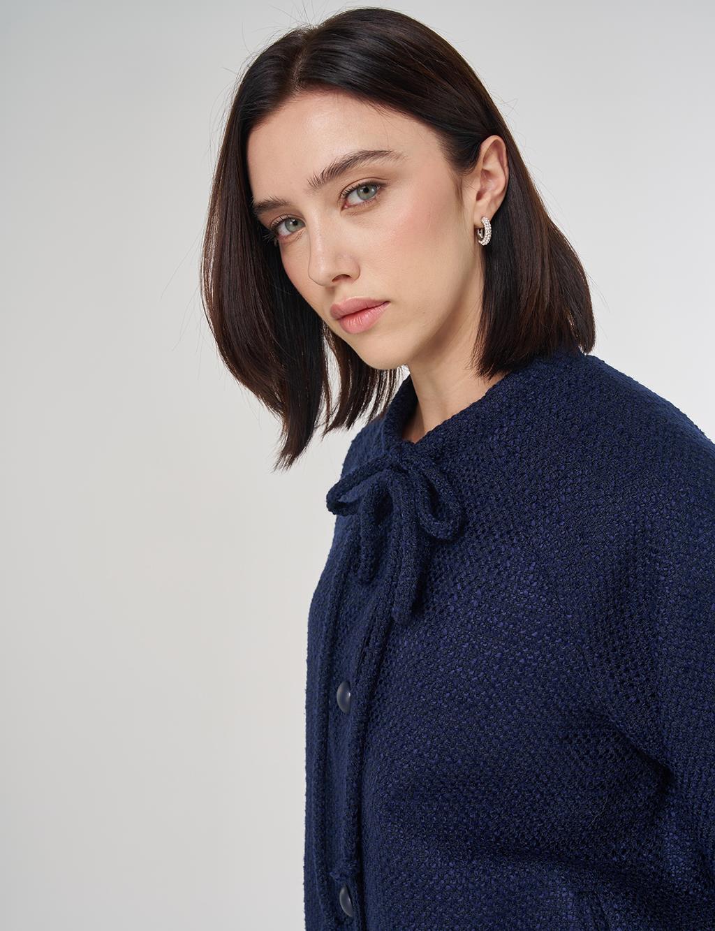 Etekli Tüvit Takım Koyu Lacivert 