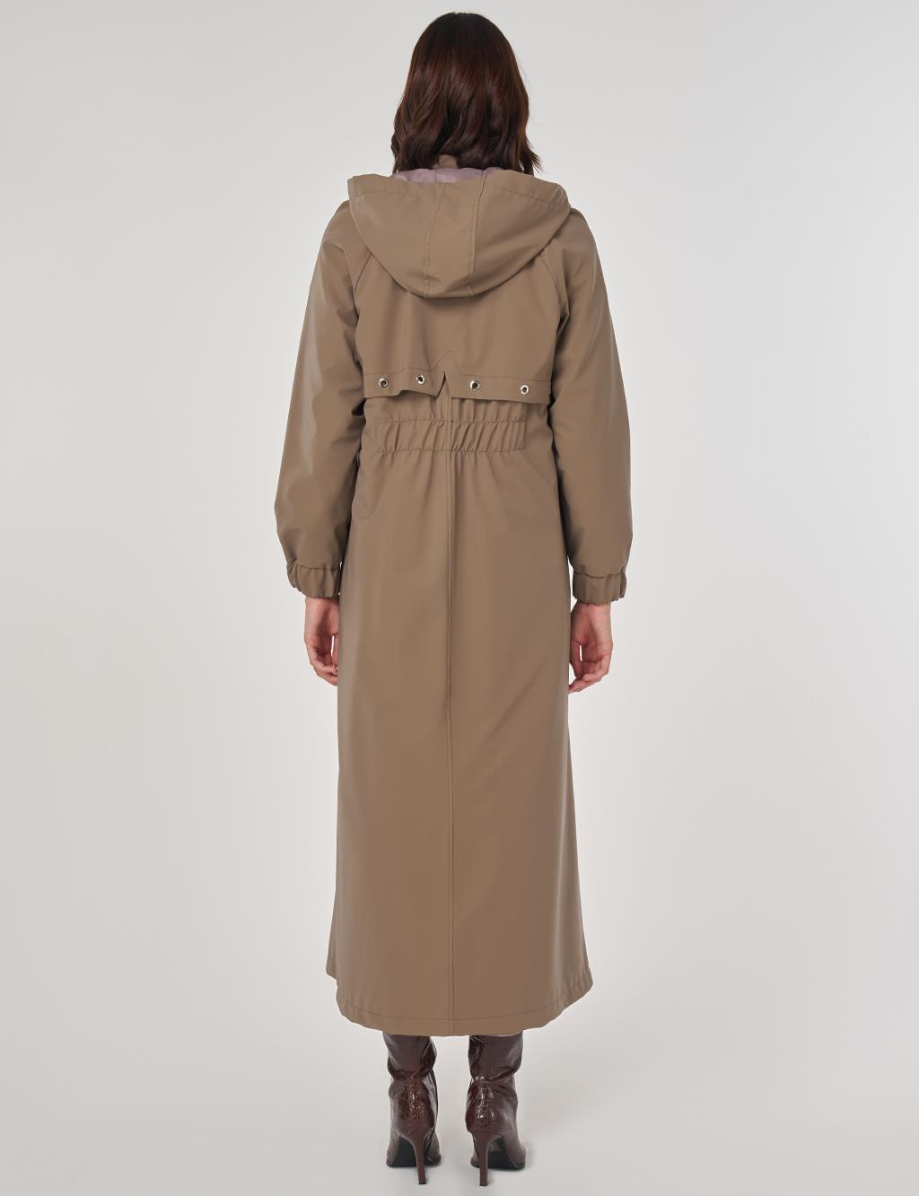 Dik Yaka Pardesü Vizon