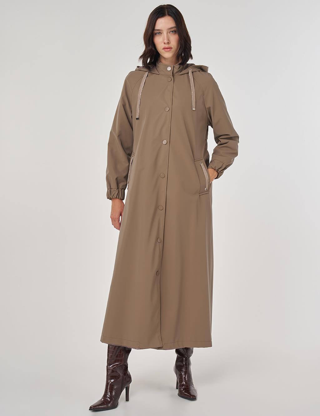 Dik Yaka Pardesü Vizon