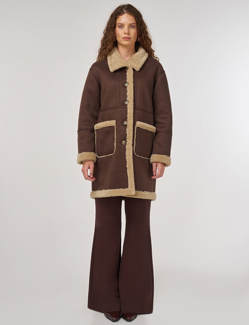 Torba Cepli Süet Kaban Kahve 