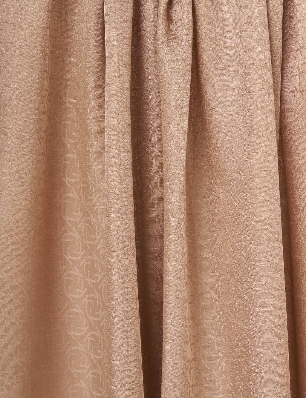 Jakarlı Şal Açık Kahve 