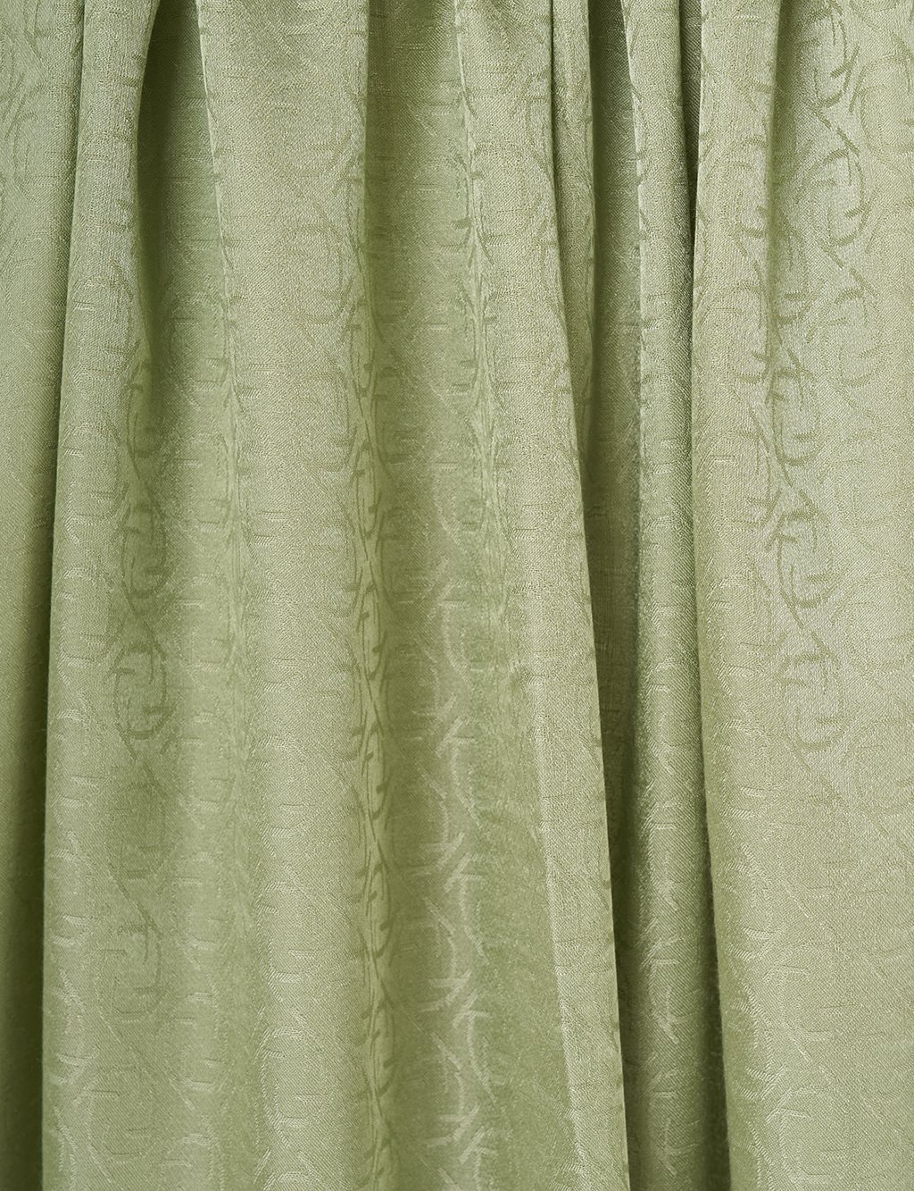 Jakarlı Şal Su Yeşili 