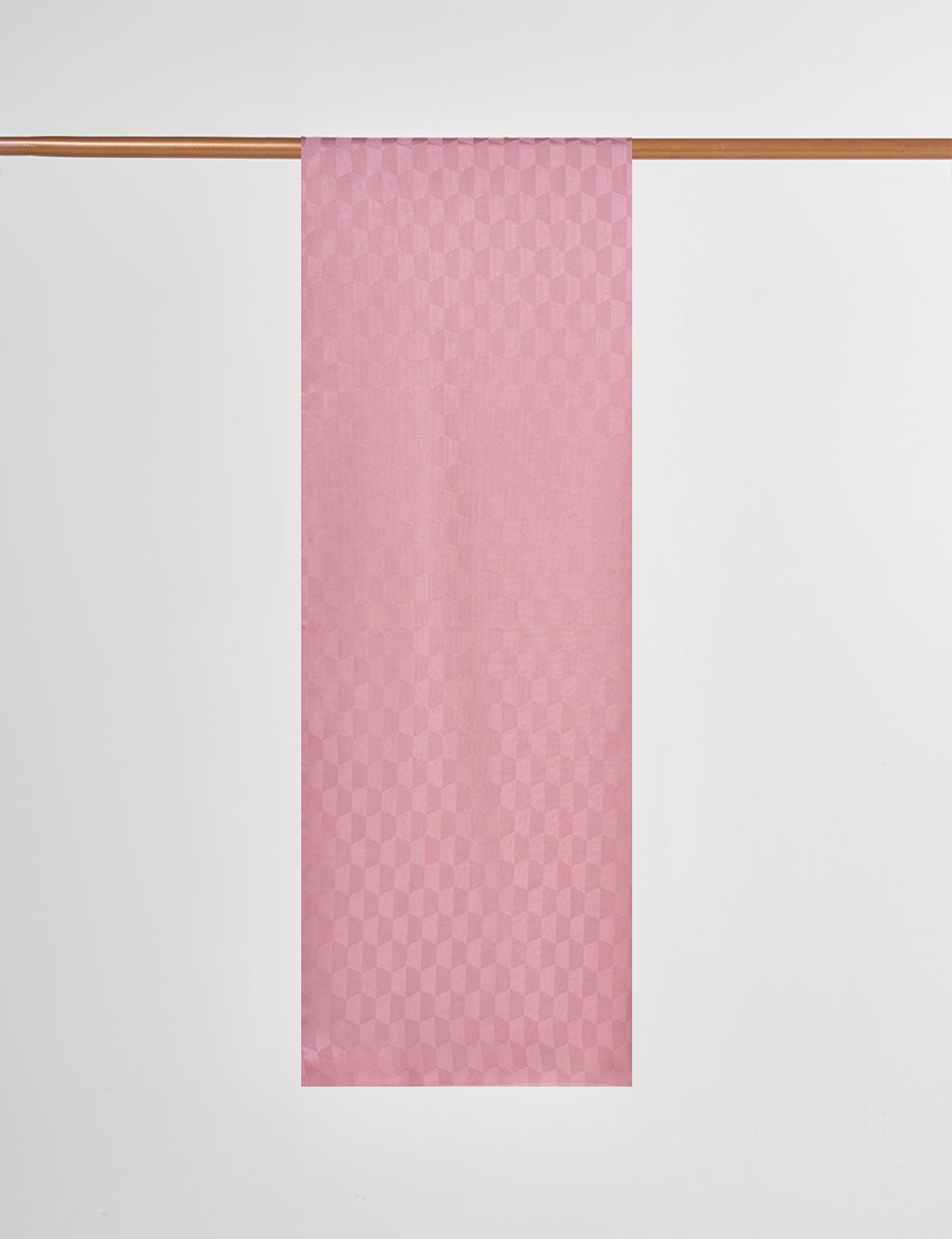 Cocoon Pattern Jacquard-Woven Shawl Powder