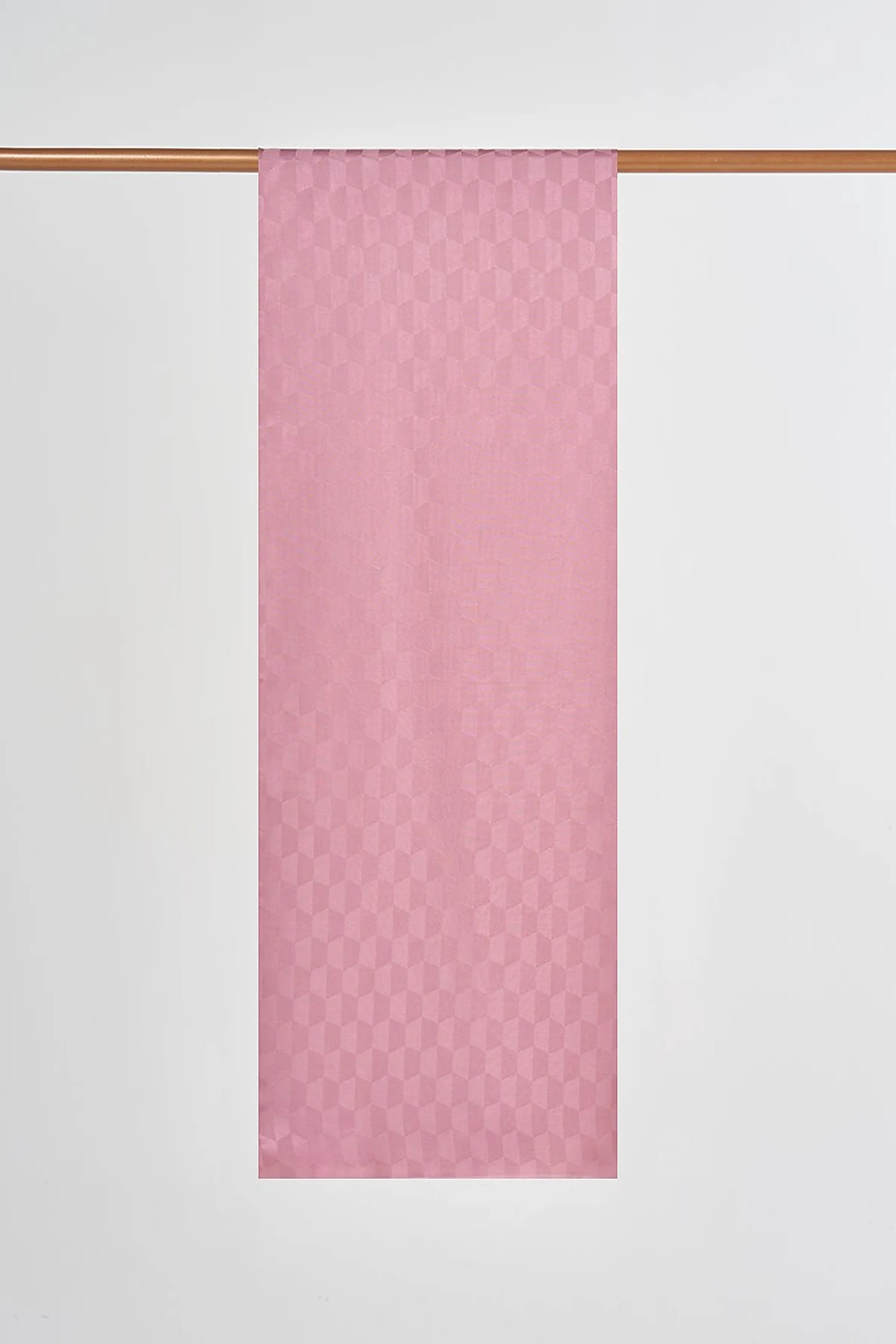 Cocoon Pattern Jacquard-Woven Shawl Powder