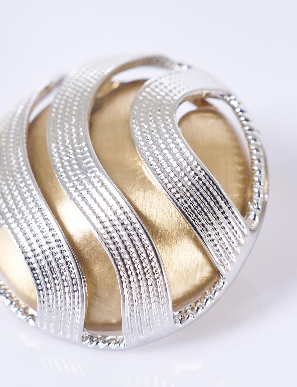 Round Earrings Silver