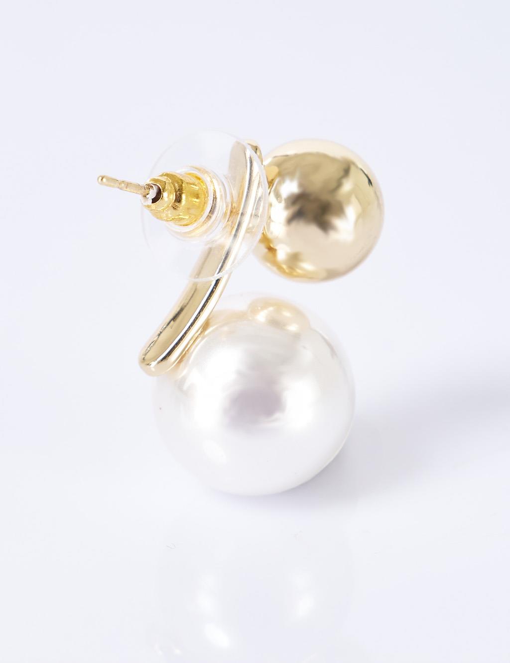 Pearl Earrings Gold