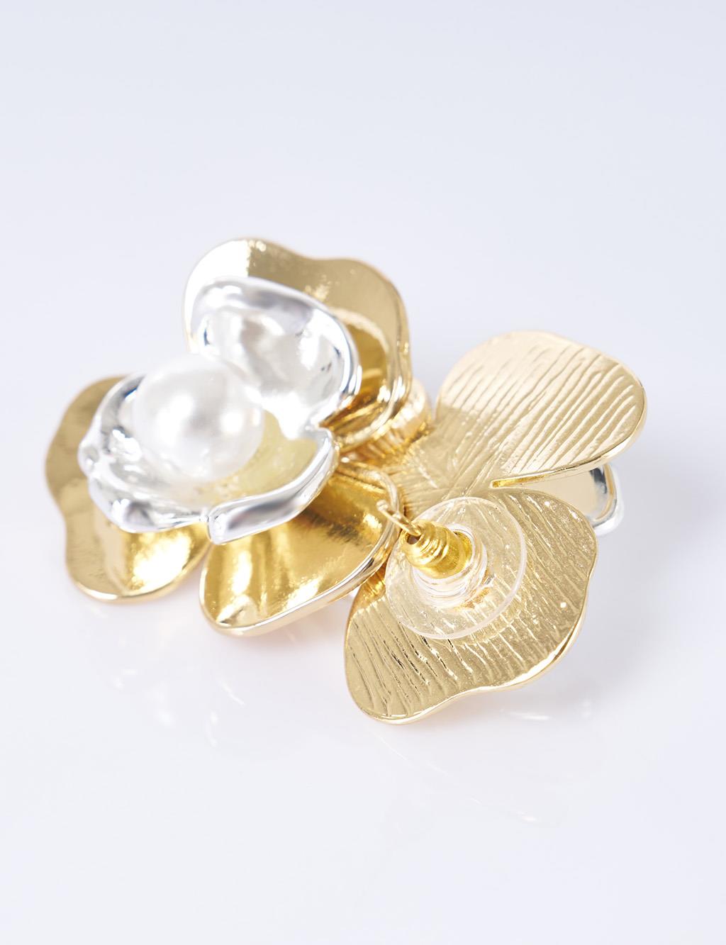Pearl Earrings Gold