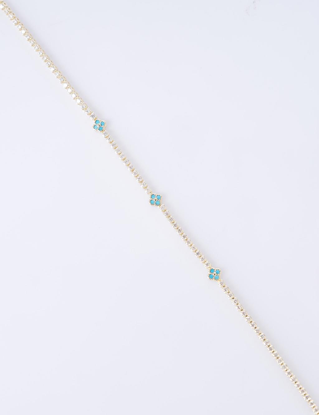 Mini Flower Bracelet Gold