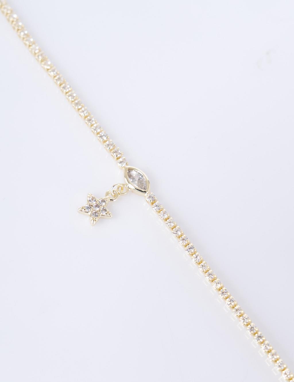 Mini Star Bracelet Gold