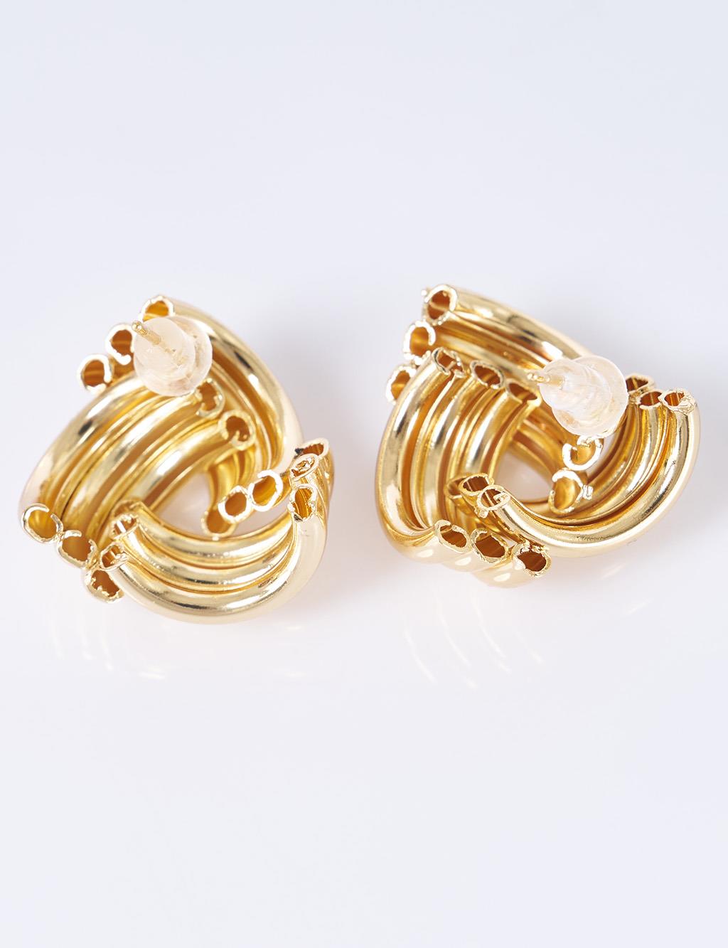 Twist Earrings Gold