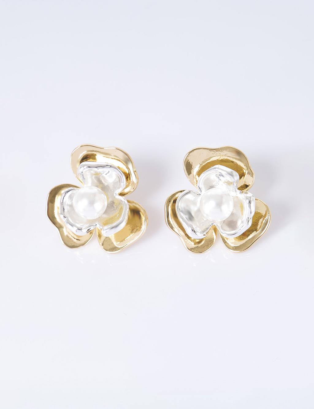 Pearl Earrings Gold