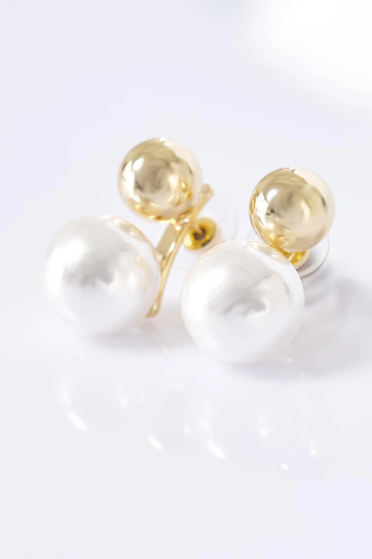 Pearl Earrings Gold