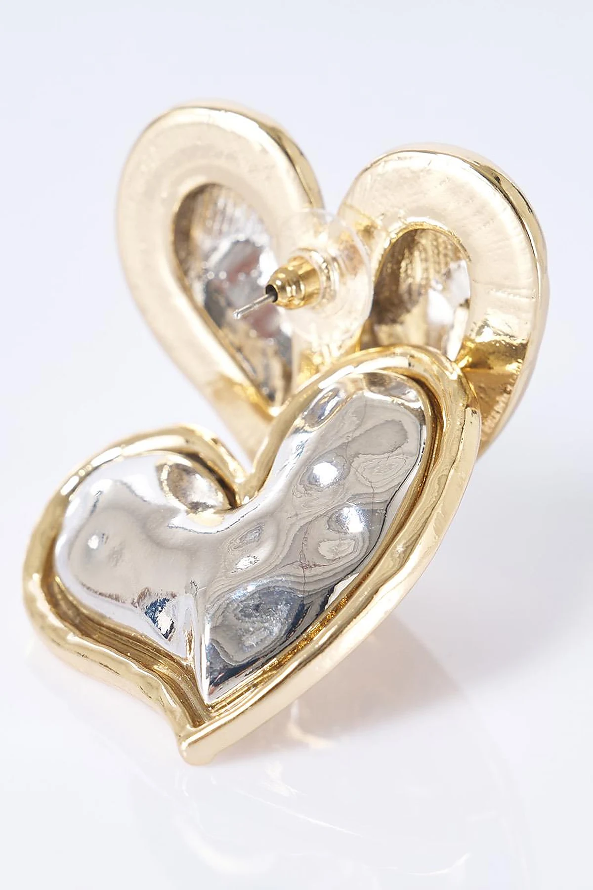 Heart Earrings Gold