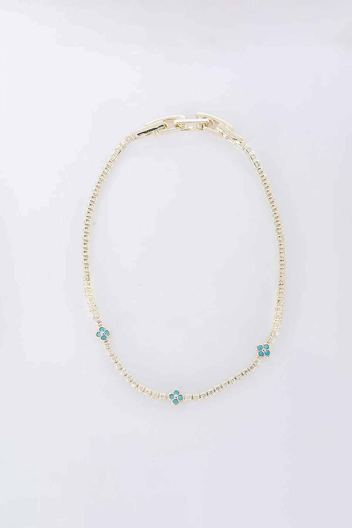 Mini Flower Bracelet Gold
