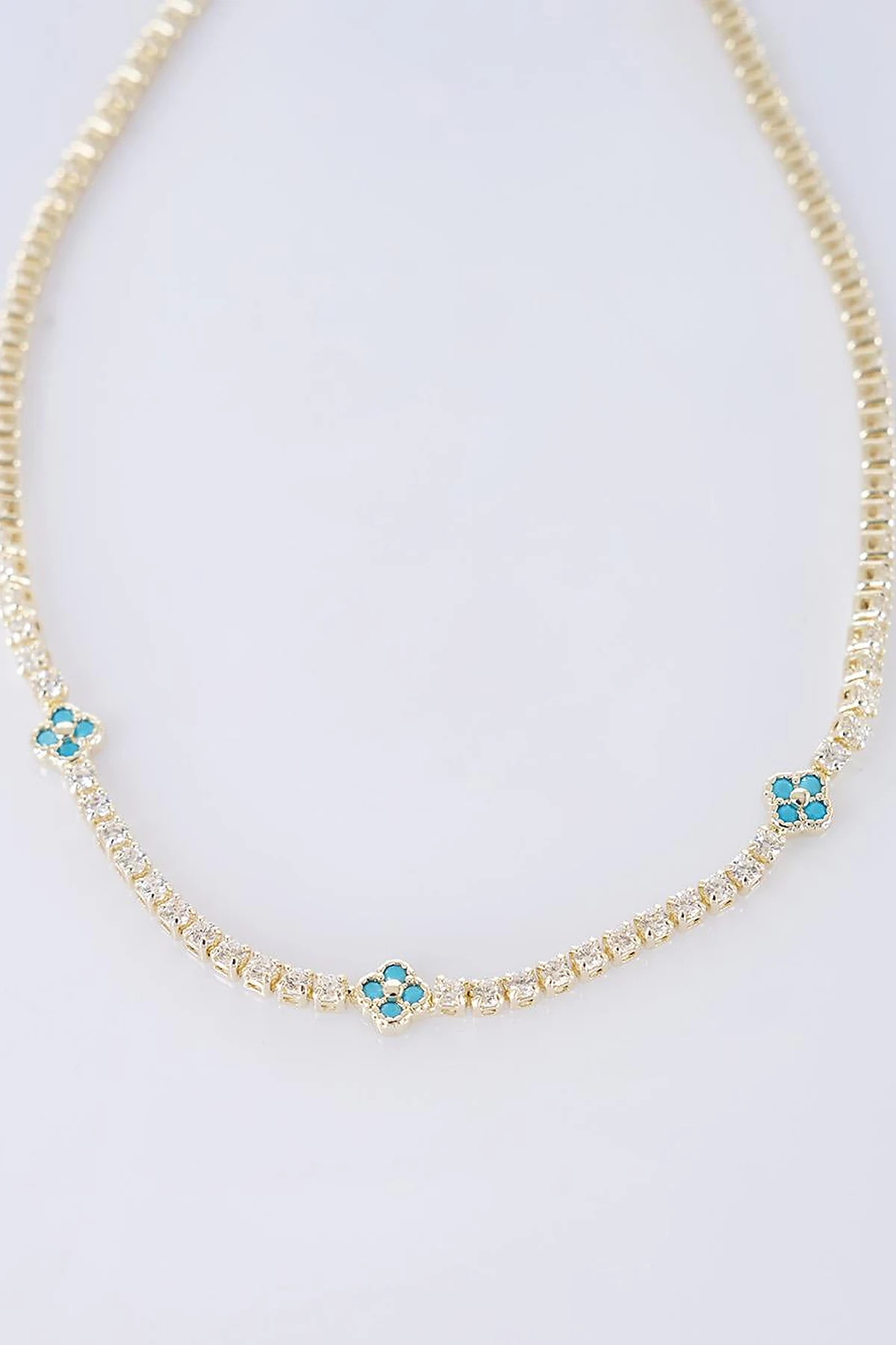 Mini Flower Bracelet Gold