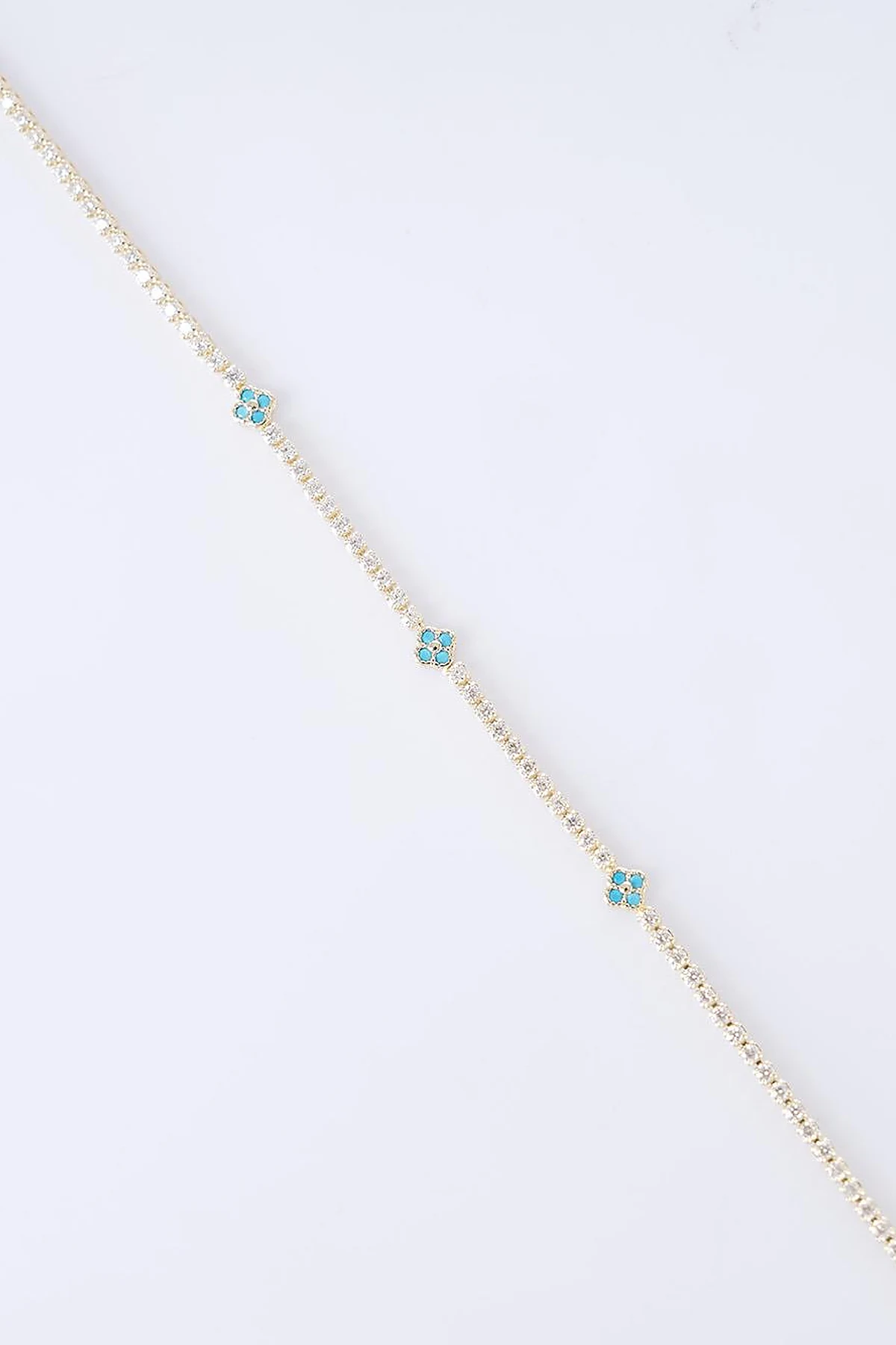Mini Flower Bracelet Gold