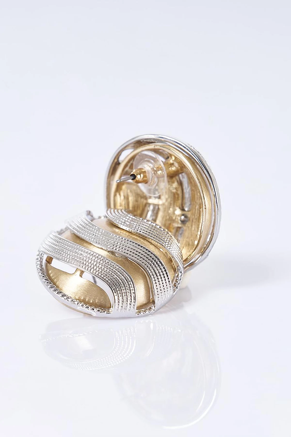 Round Earrings Silver