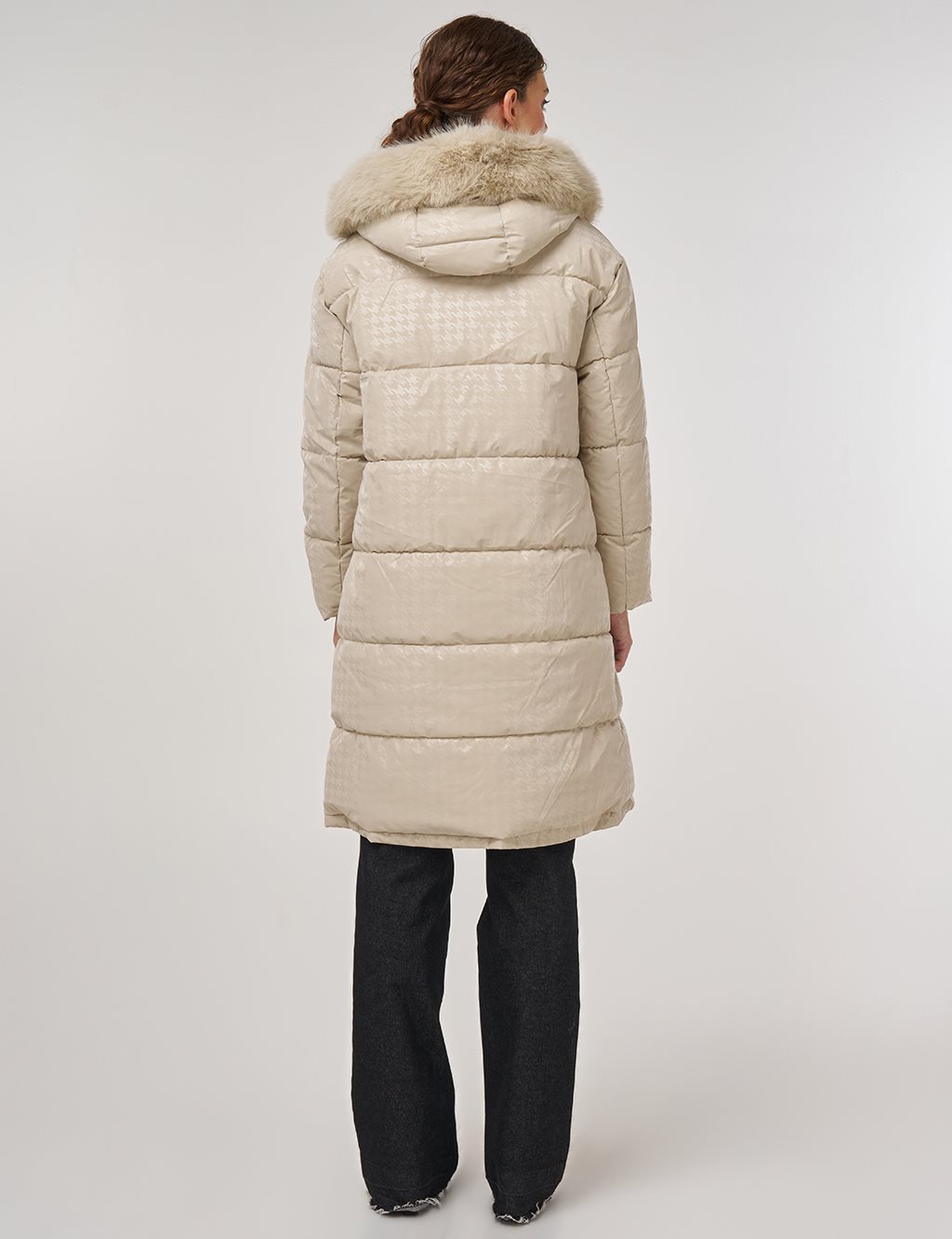 Zip-Up Anorak Jacket Stone 