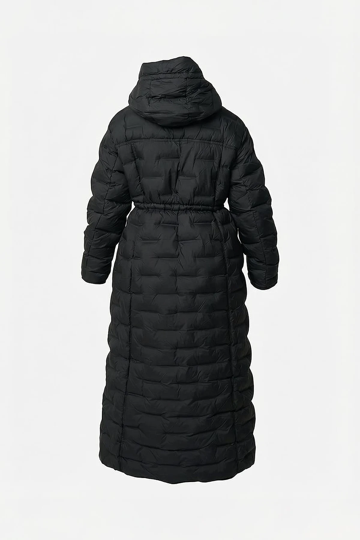 Dik Yaka Anorak Mont Siyah 