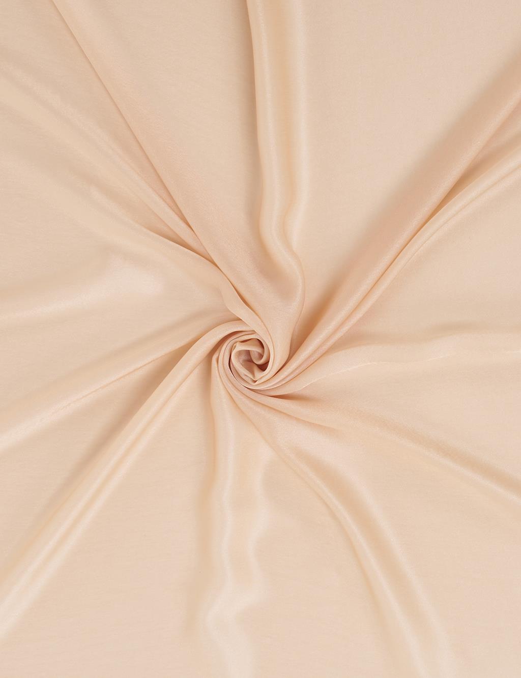 Glittery Plain Scarf in Salmon