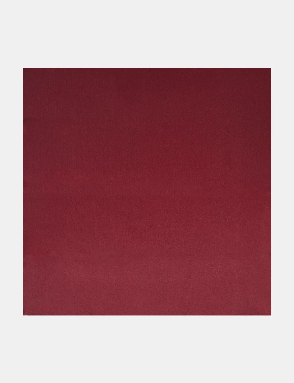 Glittery Plain Scarf in Cherry