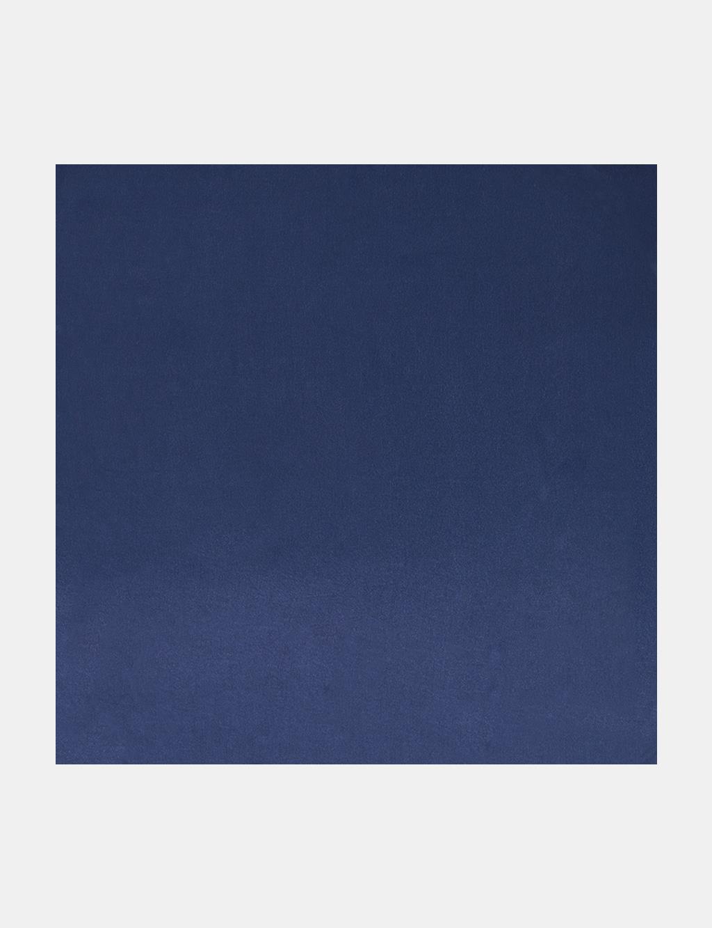 Glittery Plain Scarf in Navy Blue