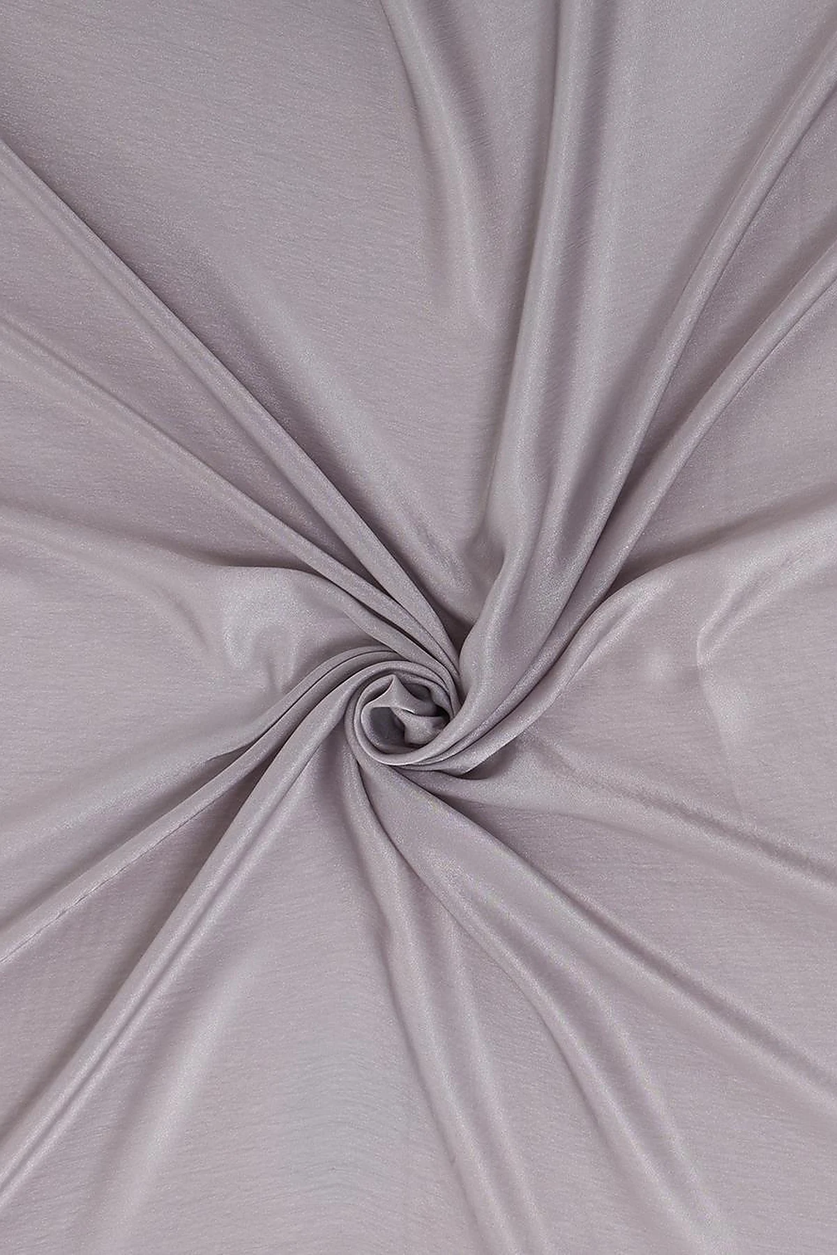 Glittery Plain Scarf in Gray
