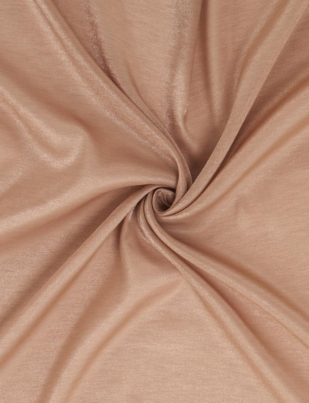 Jacquard Plain Scarf in Camel