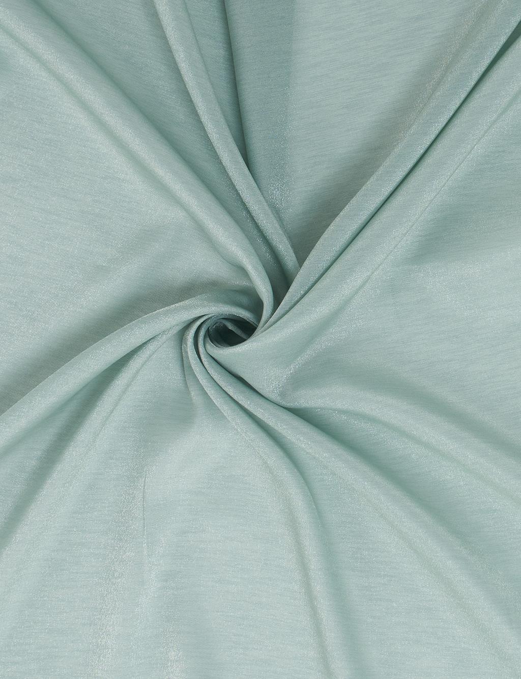 Jacquard Plain Scarf in Almond Green