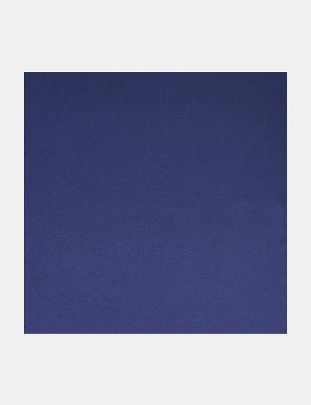 Jacquard Plain Scarf in Navy Blue