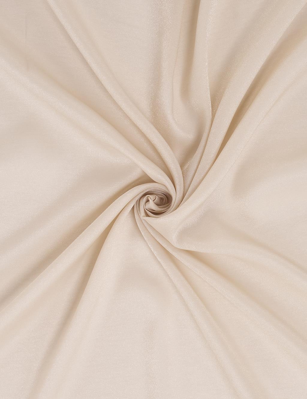 Jacquard Plain Scarf in Beige