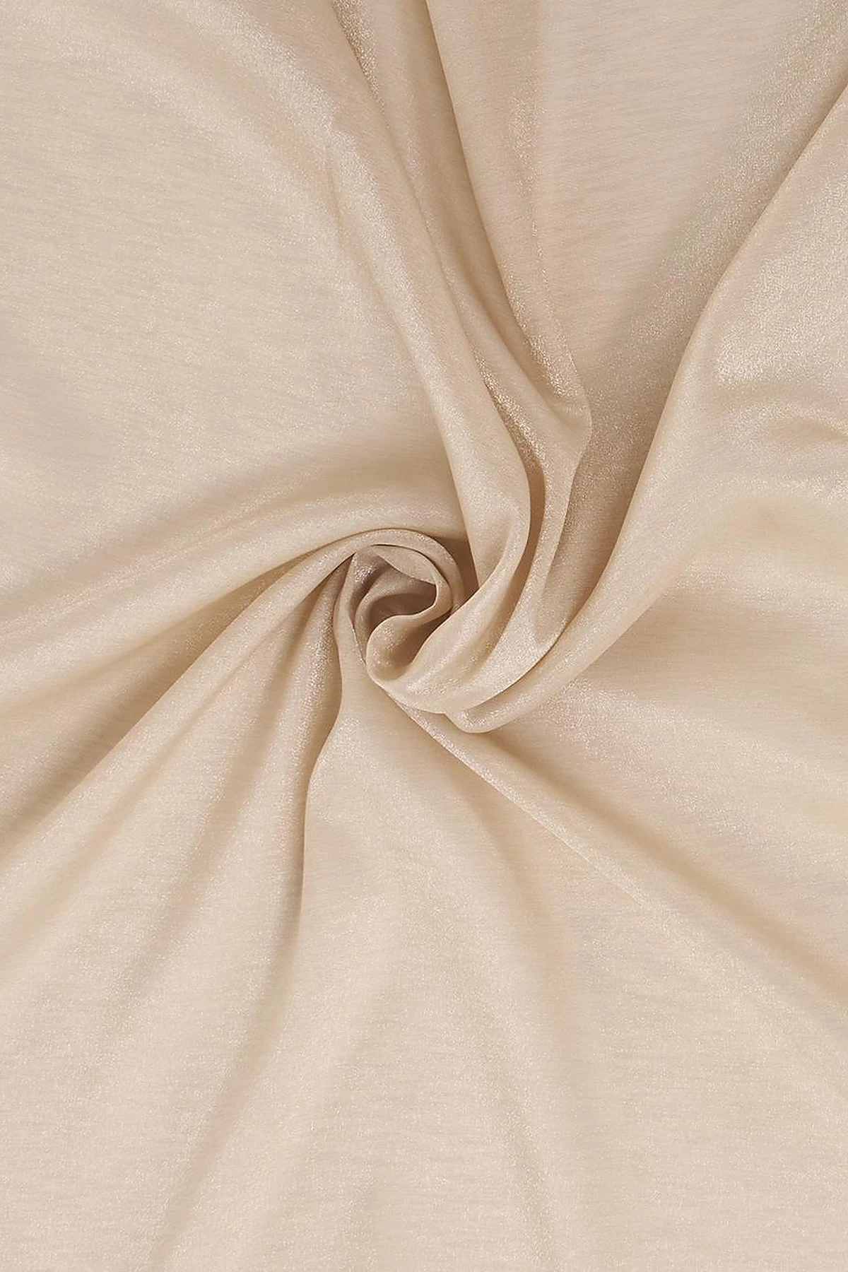 Jacquard Plain Scarf in Dark Beige