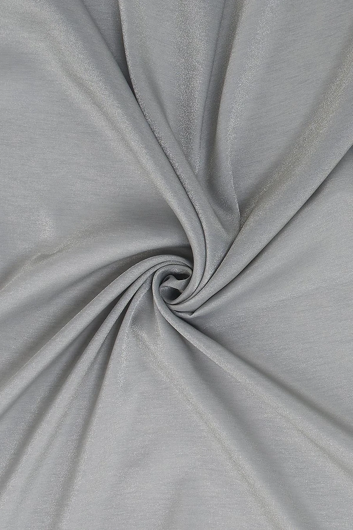 Jacquard Plain Scarf in Mold Green
