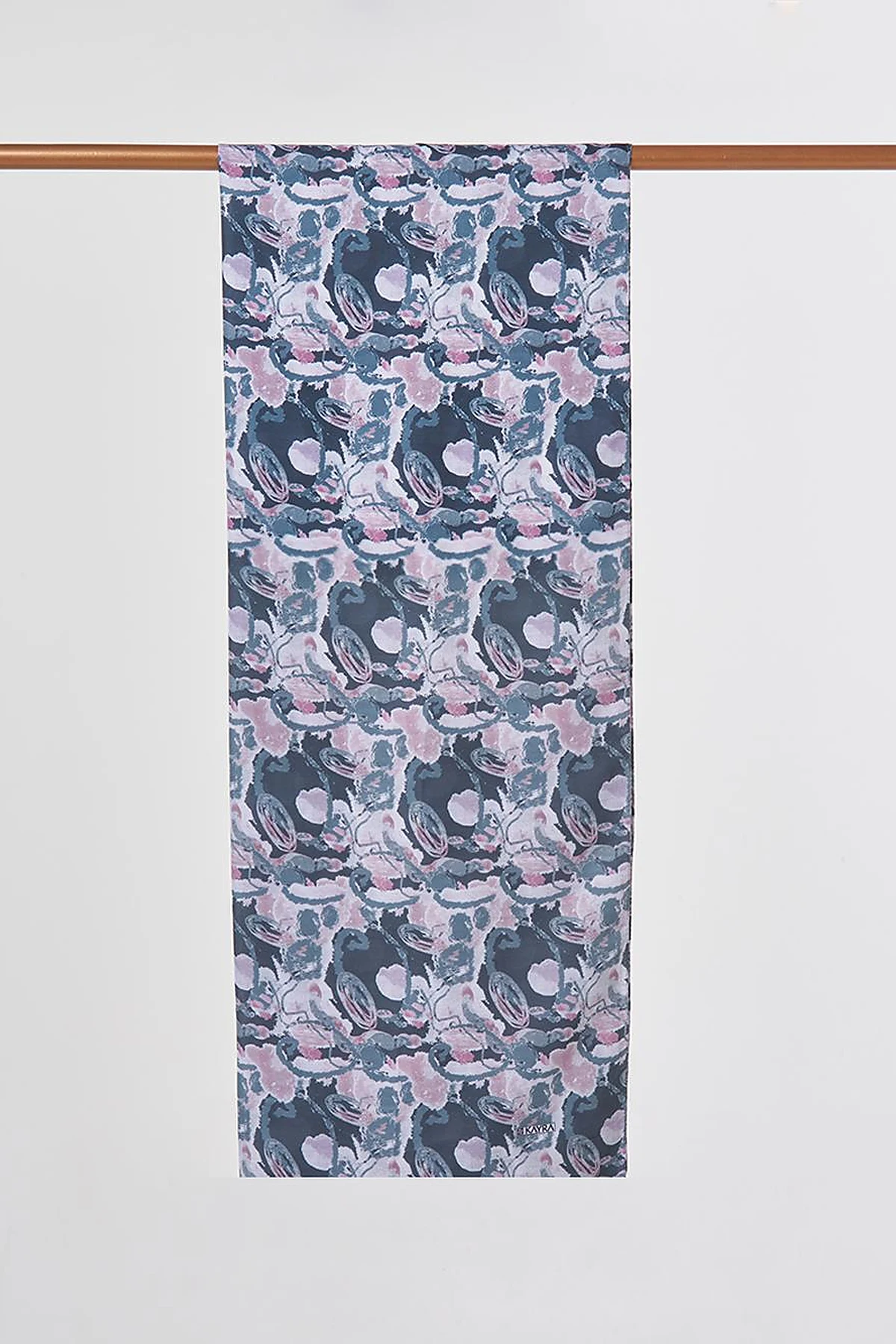 Batik Pattern Shawl in Rose Pink