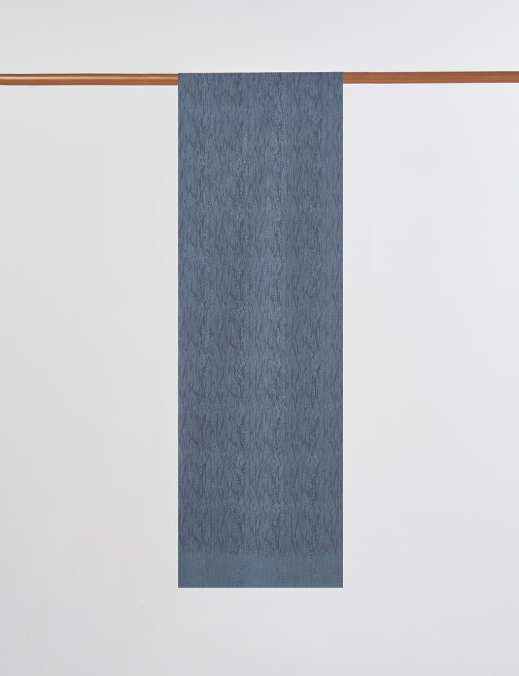 Patterned Floss Shawl in Gray