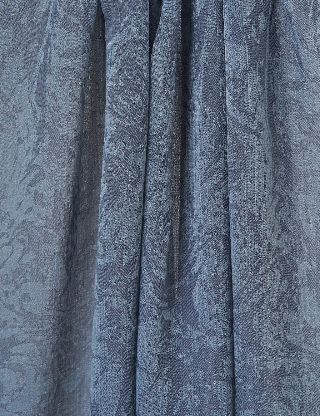 Brushed Flush Shawl in Gray