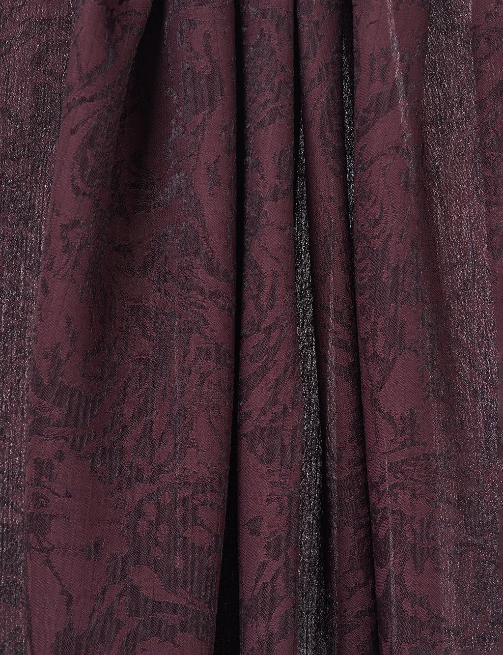 Brushed Flush Shawl in Bitter Coffee