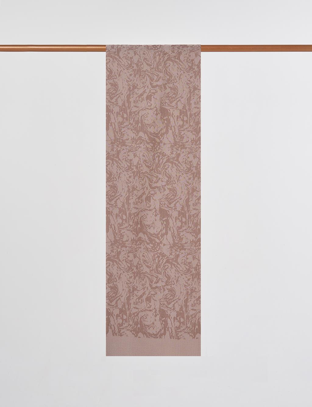 Brushed Flush Shawl in Beige