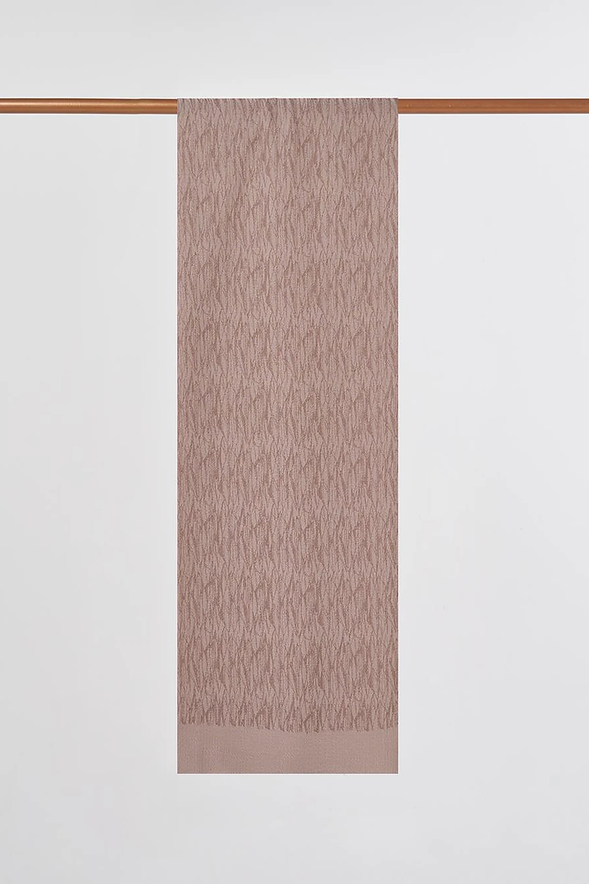 Patterned Floss Shawl in Beige