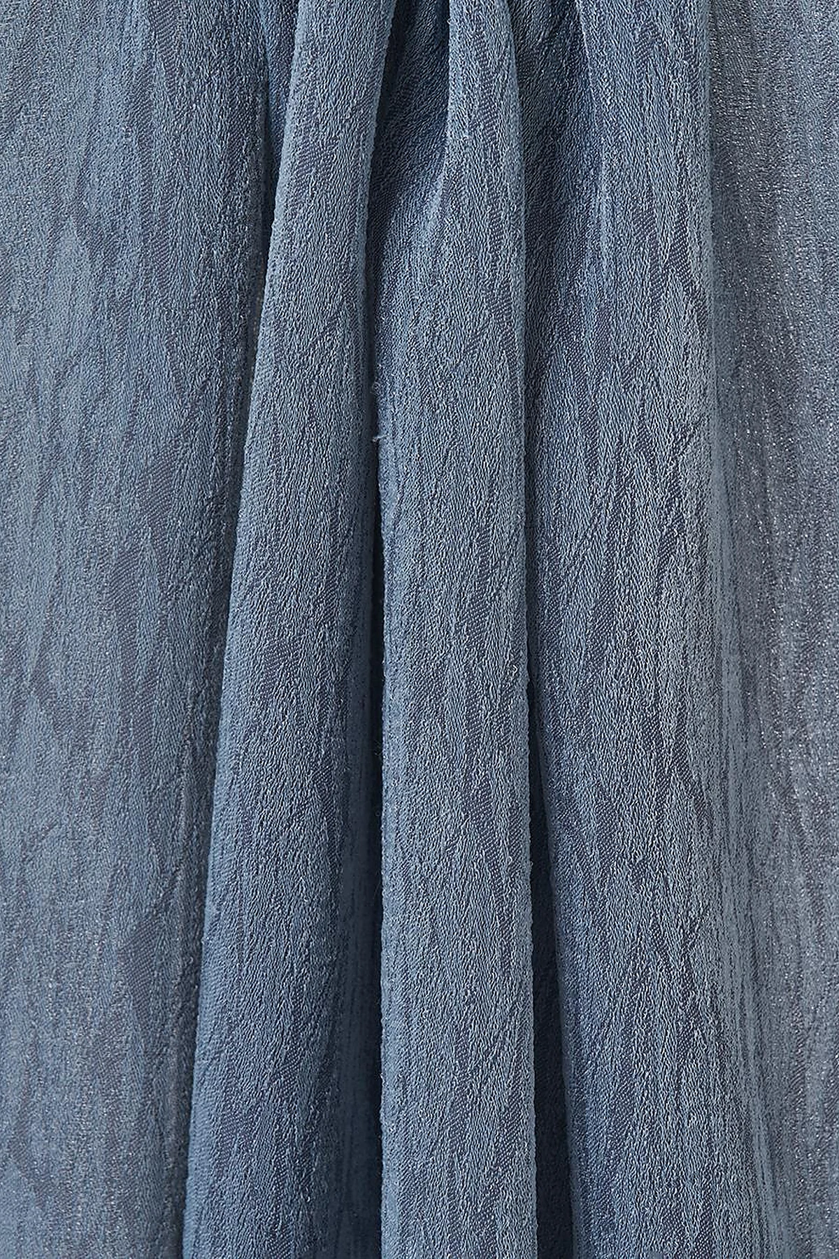 Patterned Floss Shawl in Gray