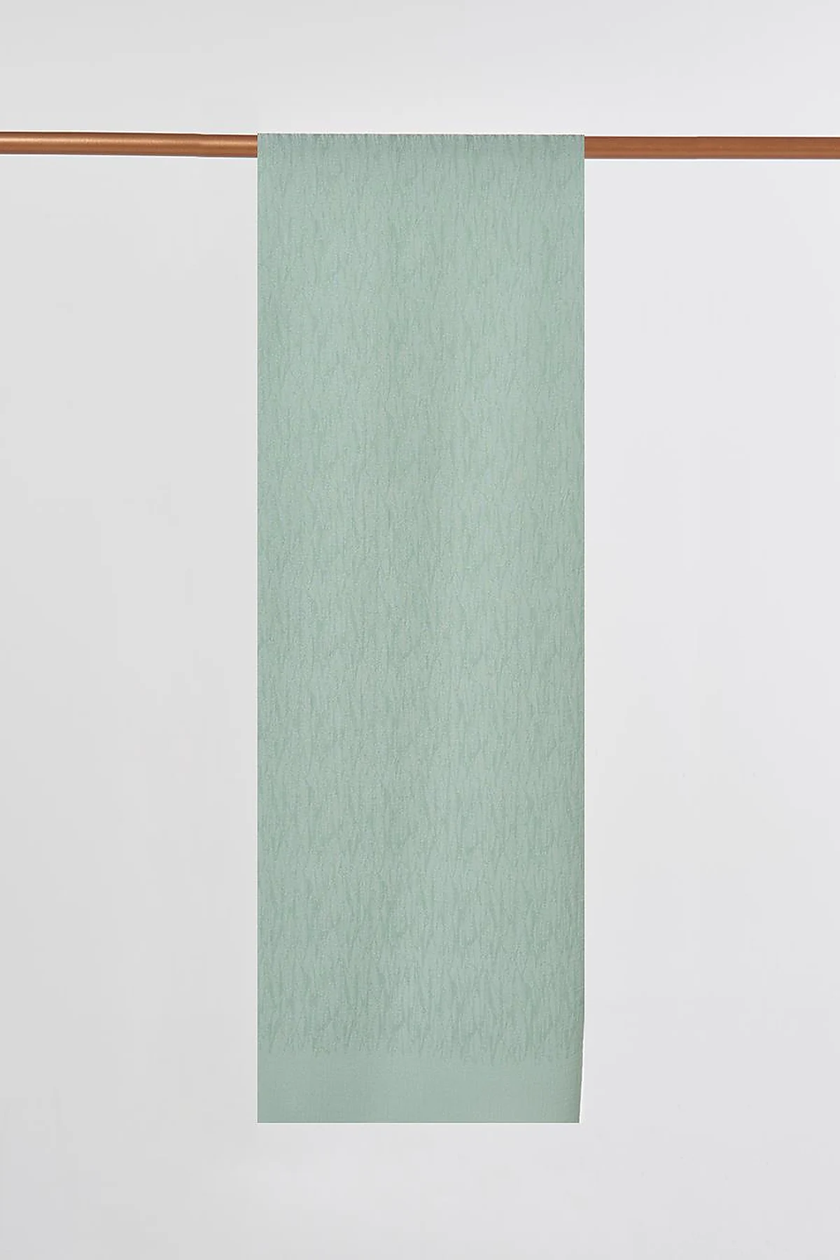 Patterned Floss Shawl in Mint