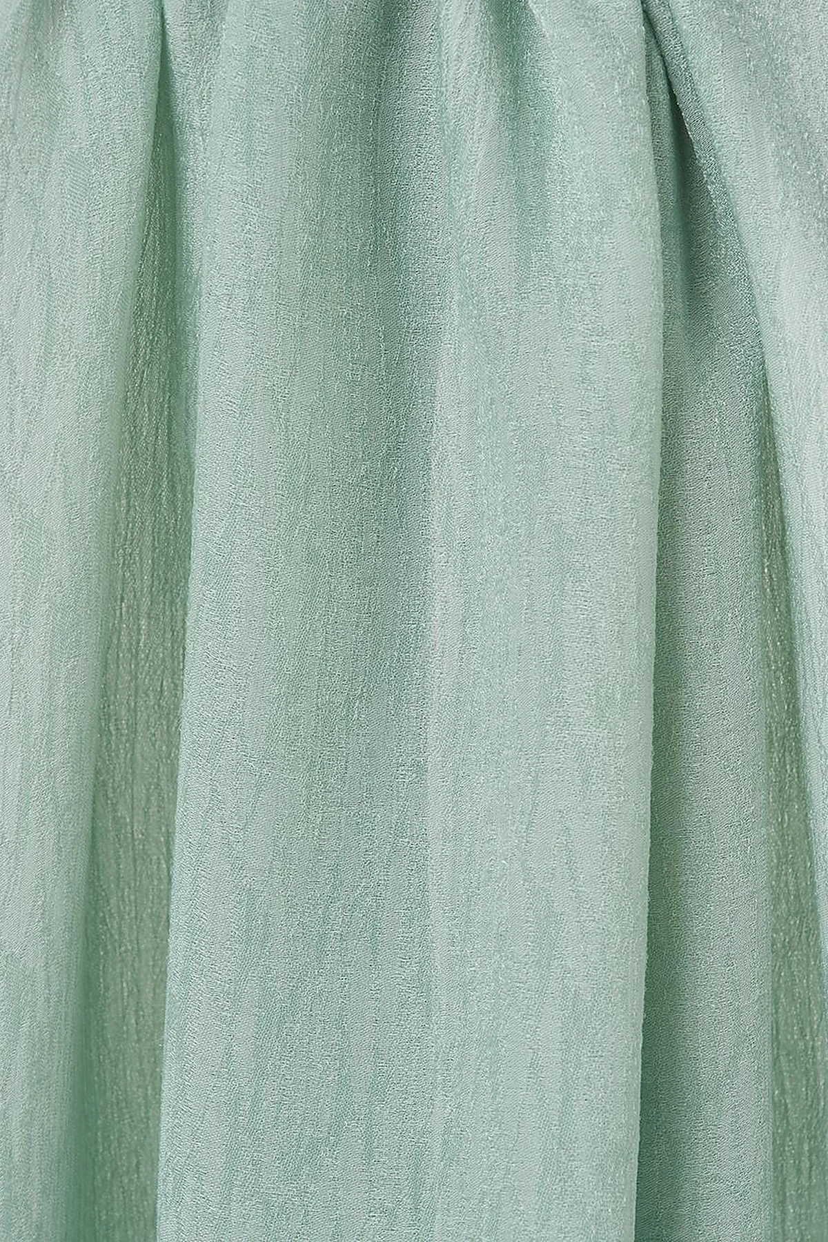 Patterned Floss Shawl in Mint