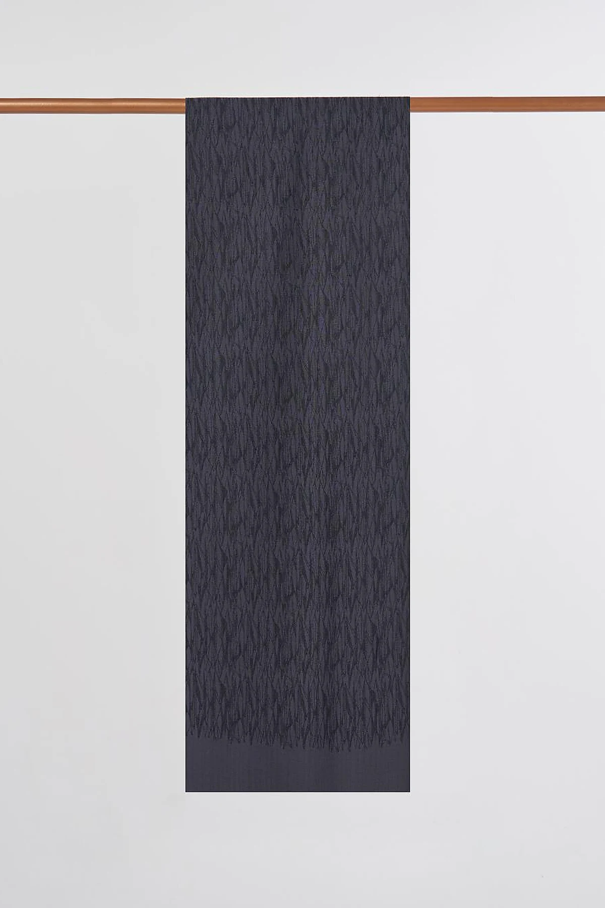 Patterned Floss Shawl in Black