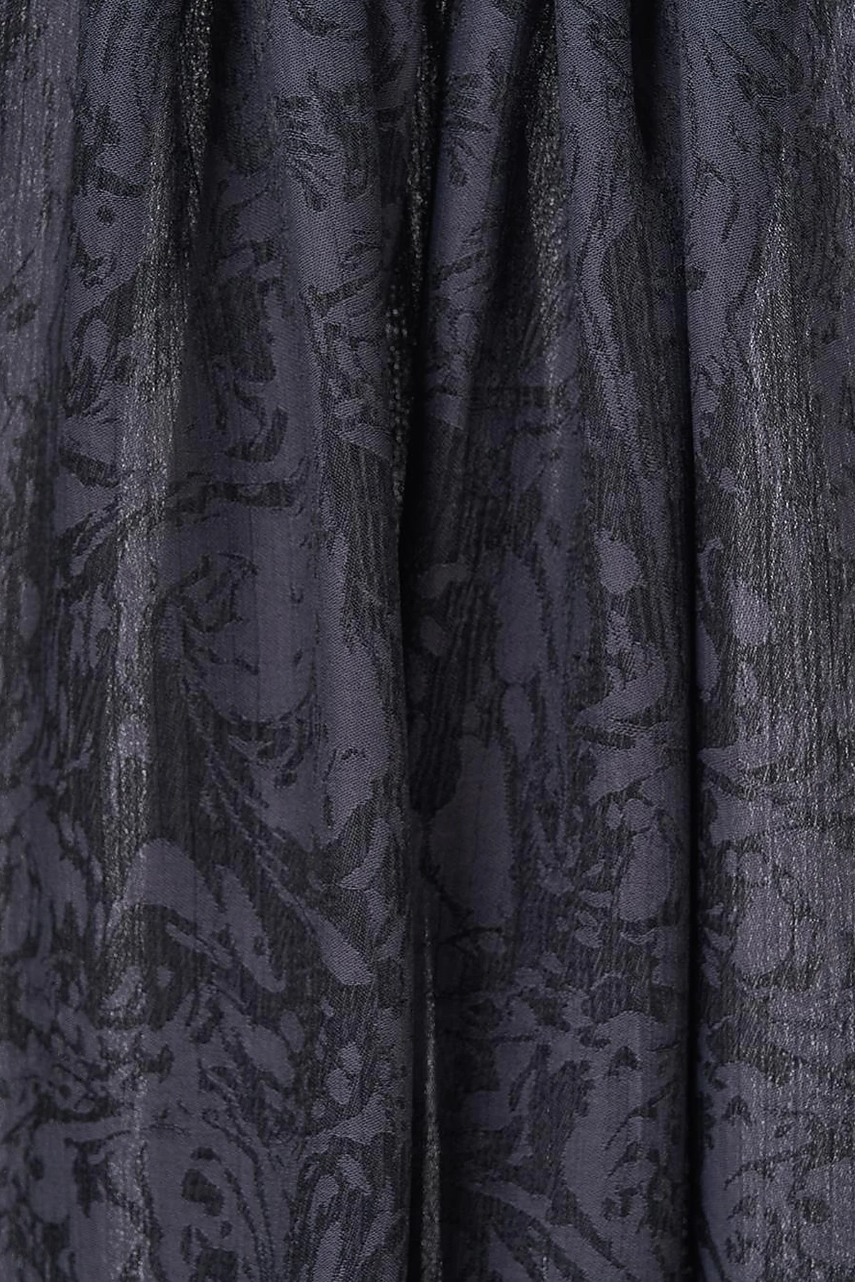Brushed Flush Shawl in Black