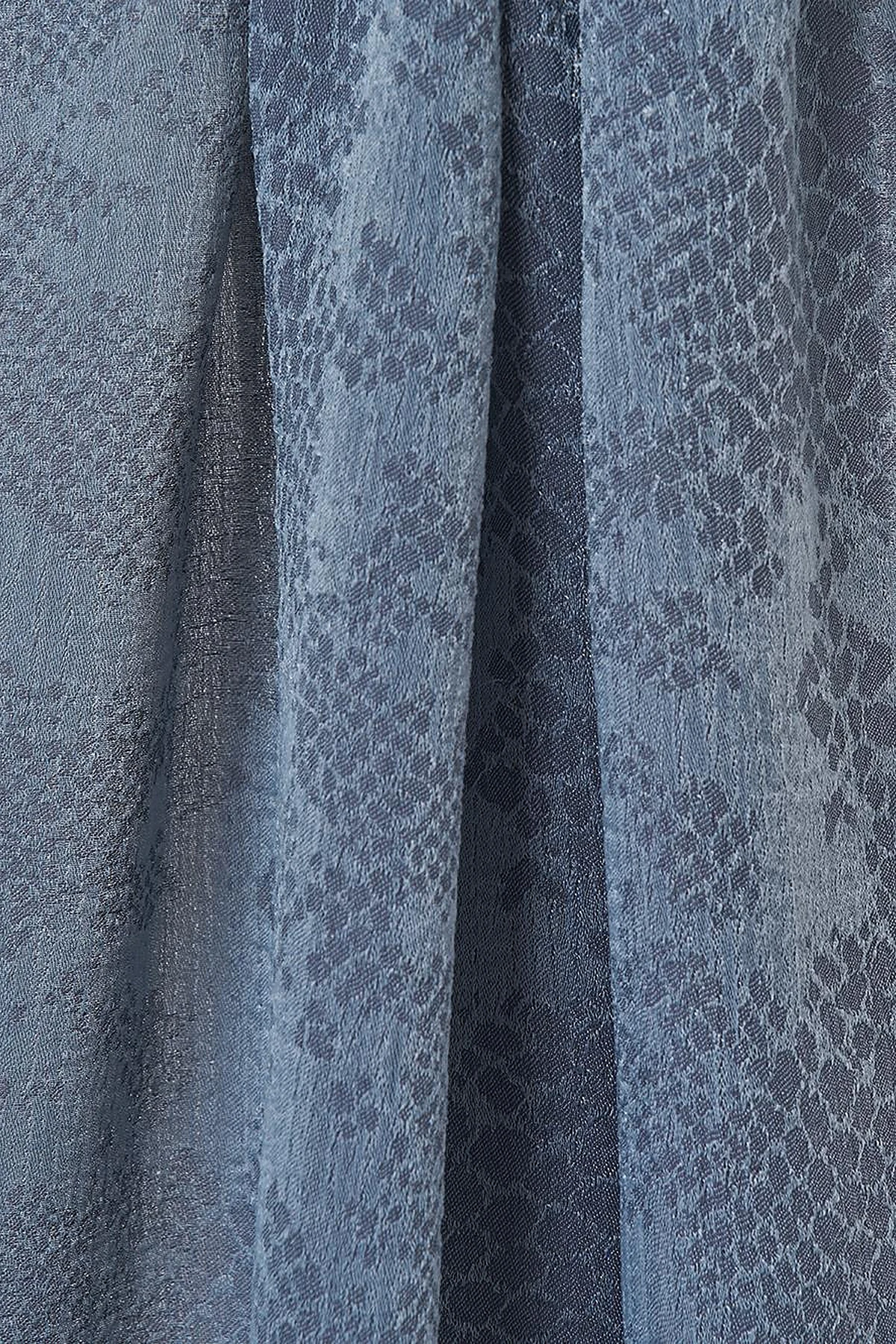 Abstract Flush Shawl in Gray