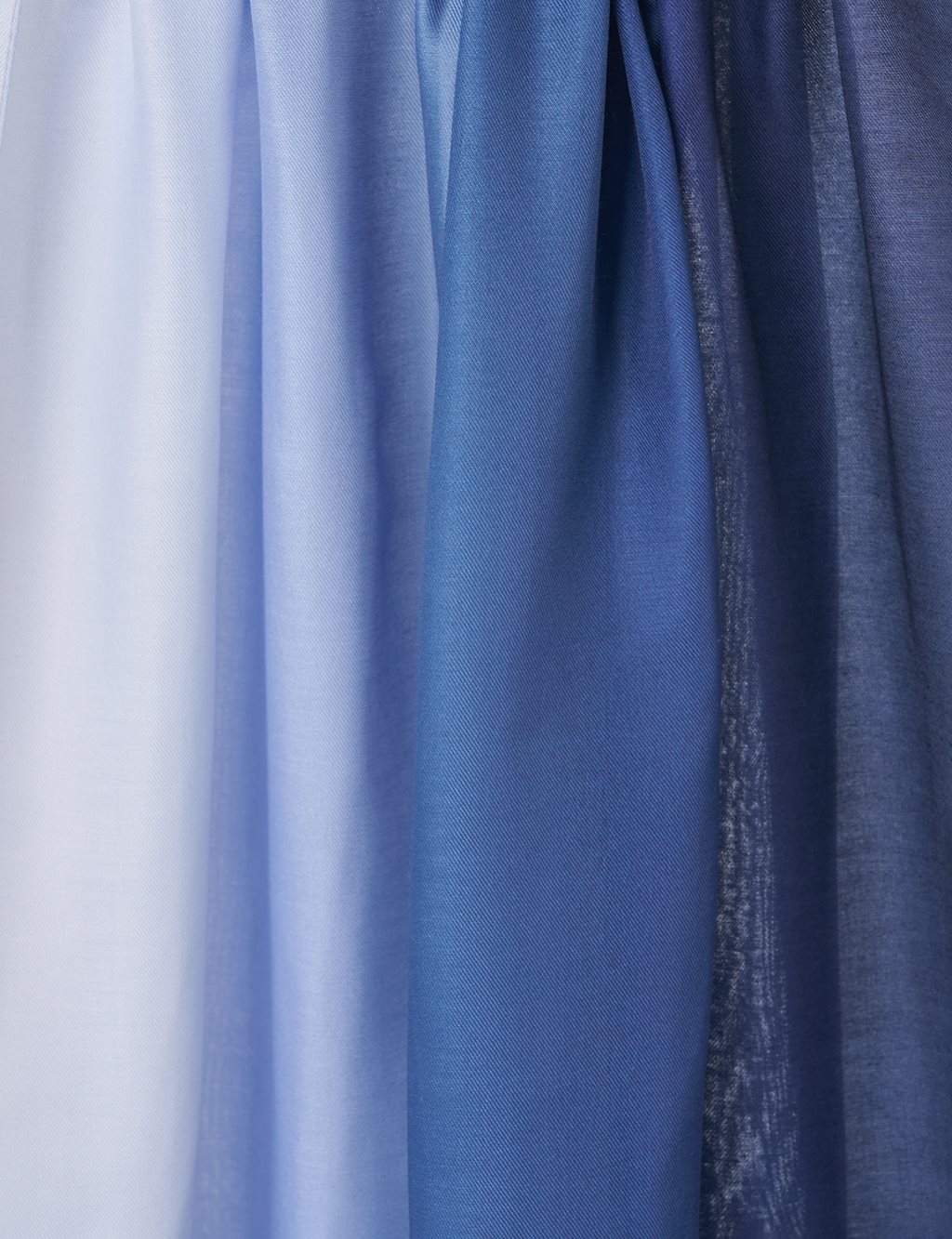 Gradient Shawl in Blue