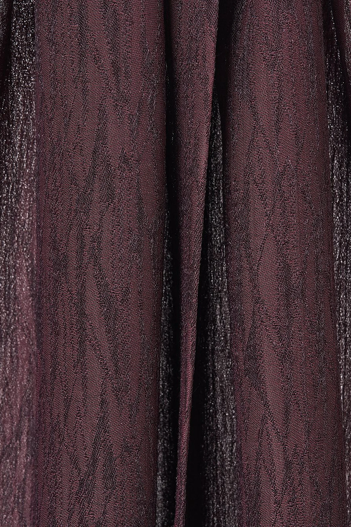 Patterned Flush Shawl in Bitter Coffee