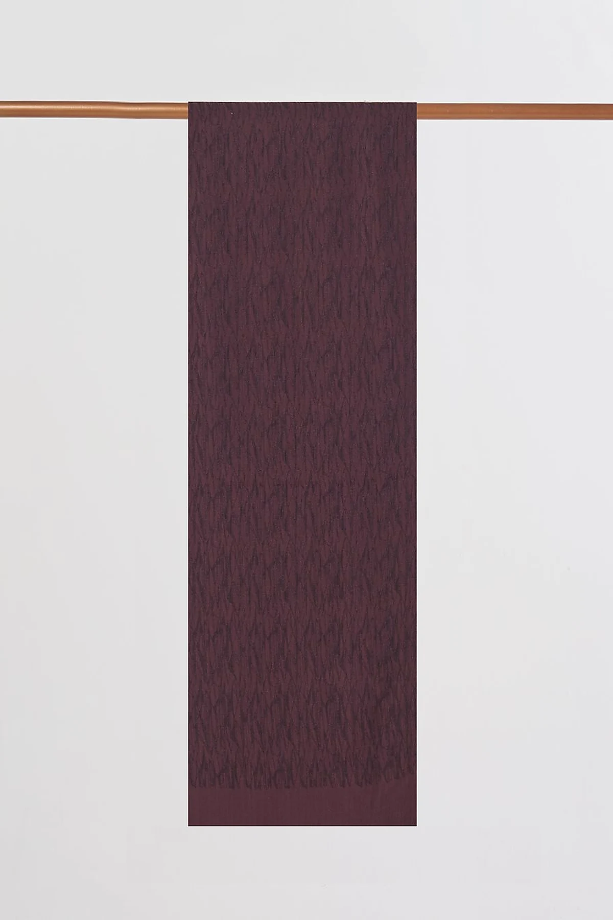 Patterned Flush Shawl in Bitter Coffee