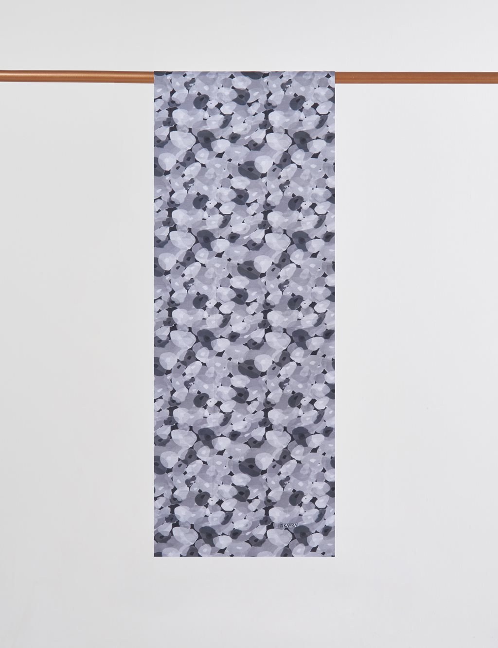 Abstract Pattern Shawl in Black