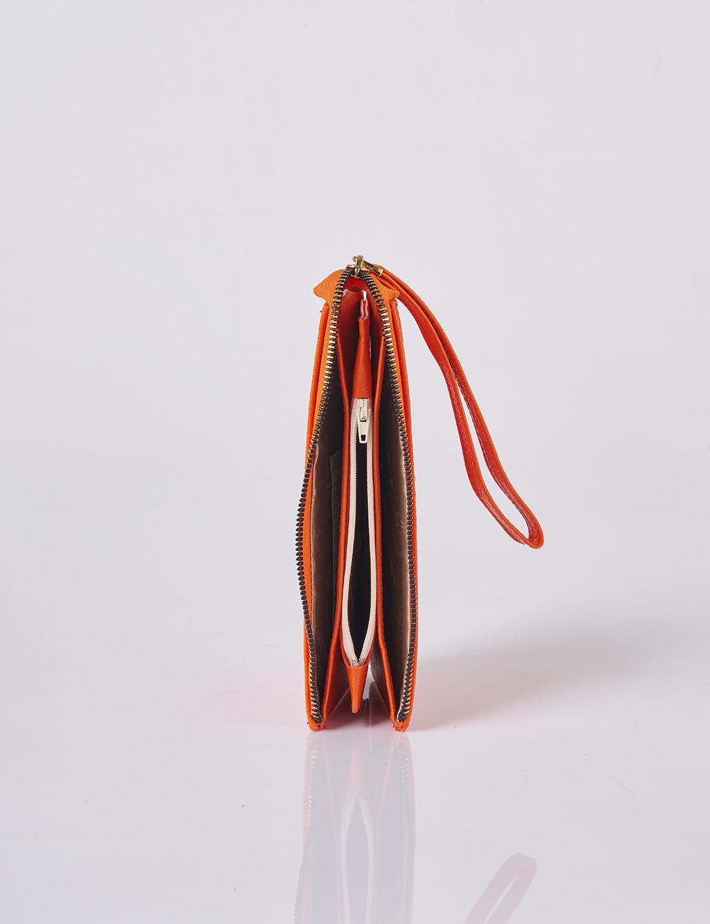 Logo Wallet in Orange